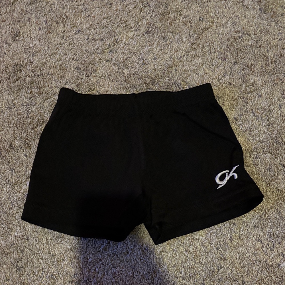 GK gymnastics shorts black
